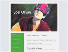 Tablet Screenshot of joelolivier.com